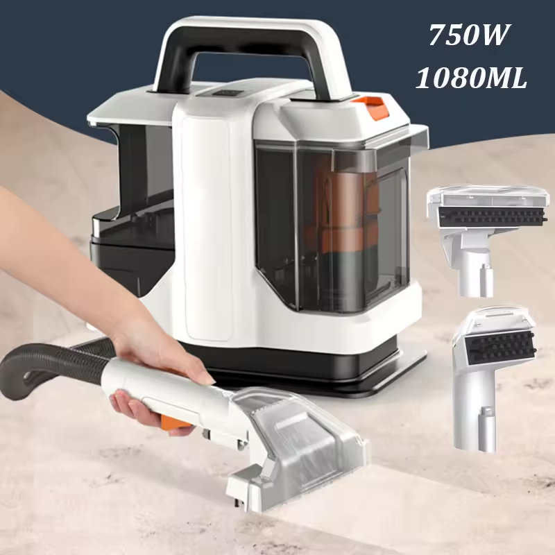 Portable Cleaner for Carpets and Fabrics