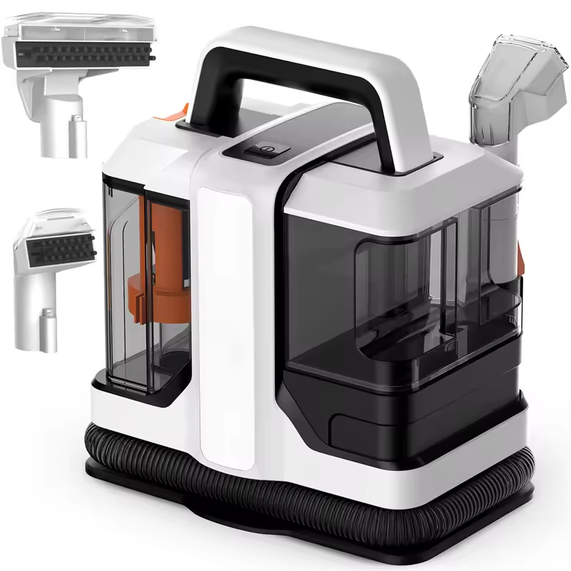 Portable Cleaner for Carpets and Fabrics
