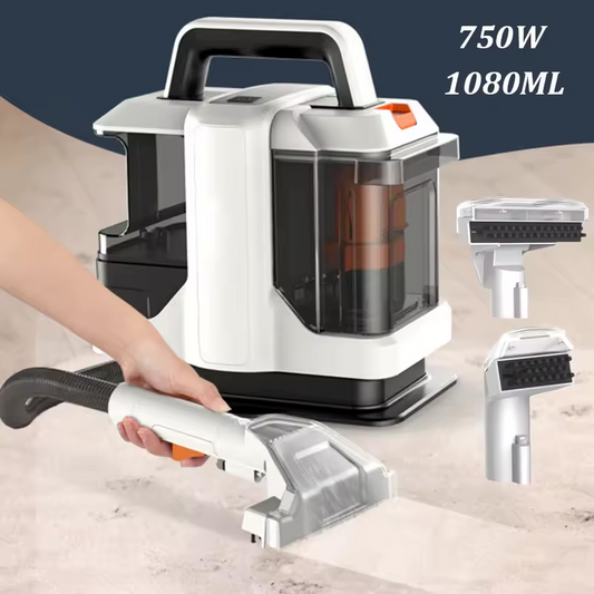 Portable Cleaner for Carpets and Fabrics