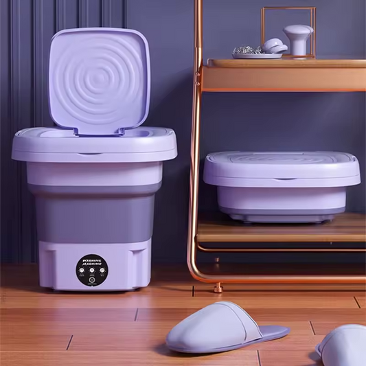 Foldable & Portable Washing Machine for Camping